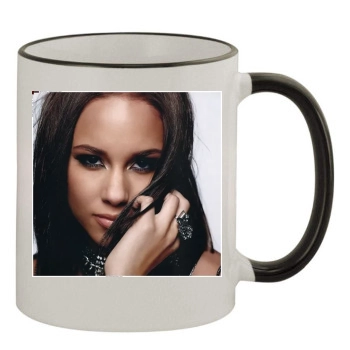 Alicia Keys 11oz Colored Rim & Handle Mug