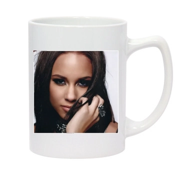 Alicia Keys 14oz White Statesman Mug