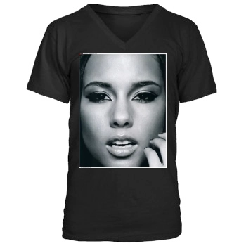 Alicia Keys Men's V-Neck T-Shirt