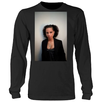 Alicia Keys Men's Heavy Long Sleeve TShirt