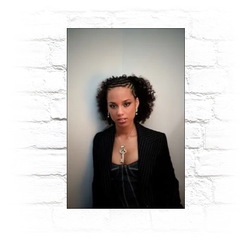 Alicia Keys Metal Wall Art