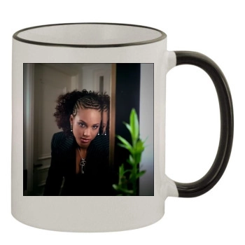 Alicia Keys 11oz Colored Rim & Handle Mug