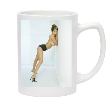 Alley Baggett 14oz White Statesman Mug