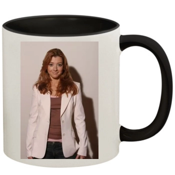 Alyson Hannigan 11oz Colored Inner & Handle Mug