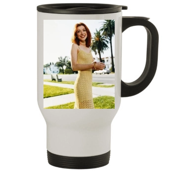 Alyson Hannigan Stainless Steel Travel Mug