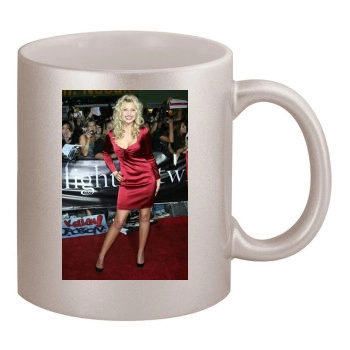 Alyson Michalka 11oz Metallic Silver Mug