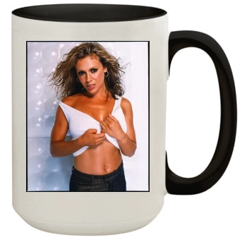 Alyssa Milano 15oz Colored Inner & Handle Mug