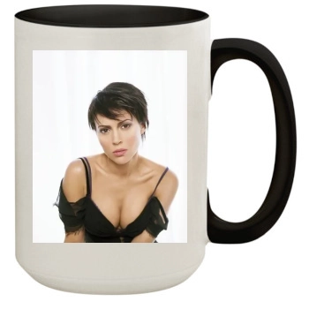 Alyssa Milano 15oz Colored Inner & Handle Mug