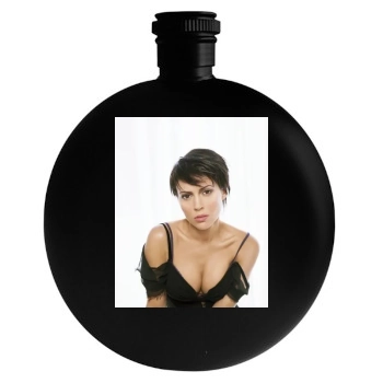 Alyssa Milano Round Flask