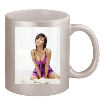 Alyssa Milano 11oz Metallic Silver Mug