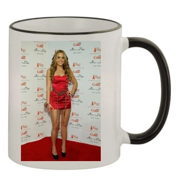 Amanda Bynes 11oz Colored Rim & Handle Mug