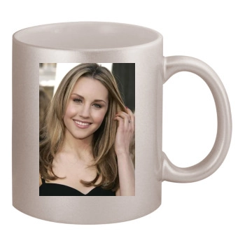 Amanda Bynes 11oz Metallic Silver Mug