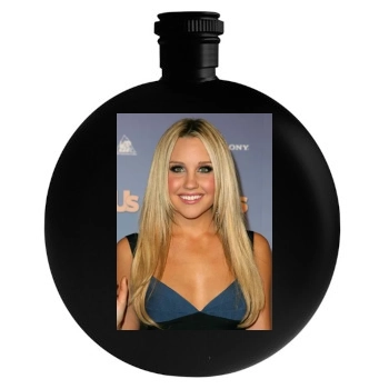 Amanda Bynes Round Flask