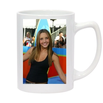 Amanda Bynes 14oz White Statesman Mug