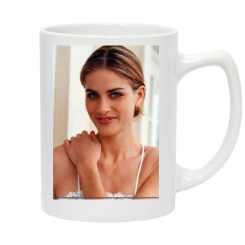 Amanda Peet 14oz White Statesman Mug