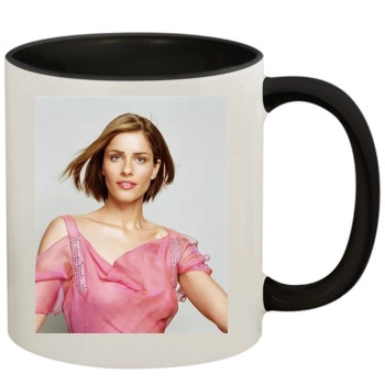 Amanda Peet 11oz Colored Inner & Handle Mug