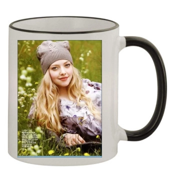 Amanda Seyfried 11oz Colored Rim & Handle Mug