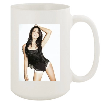 Amber Heard 15oz White Mug