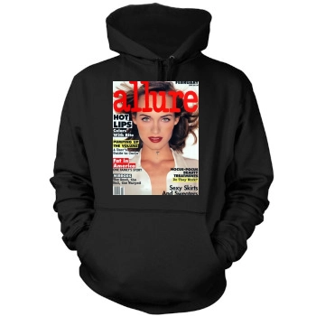 Amber Valletta Mens Pullover Hoodie Sweatshirt