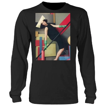 Amber Valletta Men's Heavy Long Sleeve TShirt