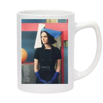 Amber Valletta 14oz White Statesman Mug