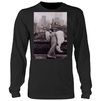 Amber Valletta Men's Heavy Long Sleeve TShirt