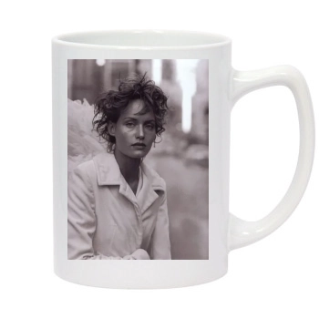 Amber Valletta 14oz White Statesman Mug