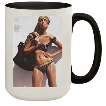 Amber Valletta 15oz Colored Inner & Handle Mug