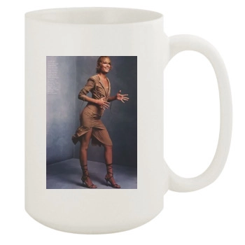 Amber Valletta 15oz White Mug