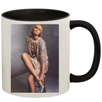 Amber Valletta 11oz Colored Inner & Handle Mug