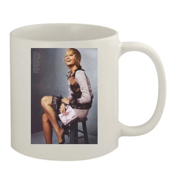 Amber Valletta 11oz White Mug