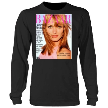 Amber Valletta Men's Heavy Long Sleeve TShirt