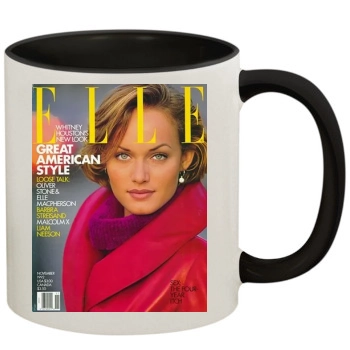 Amber Valletta 11oz Colored Inner & Handle Mug