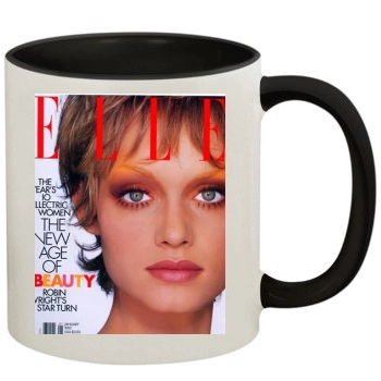 Amber Valletta 11oz Colored Inner & Handle Mug