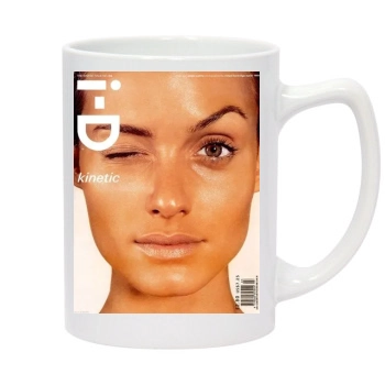 Amber Valletta 14oz White Statesman Mug