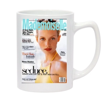 Amber Valletta 14oz White Statesman Mug