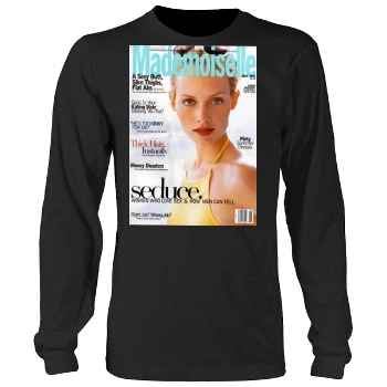 Amber Valletta Men's Heavy Long Sleeve TShirt