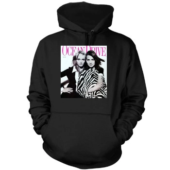 Amber Valletta Mens Pullover Hoodie Sweatshirt