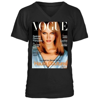 Amber Valletta Men's V-Neck T-Shirt