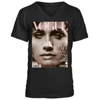 Amber Valletta Men's V-Neck T-Shirt