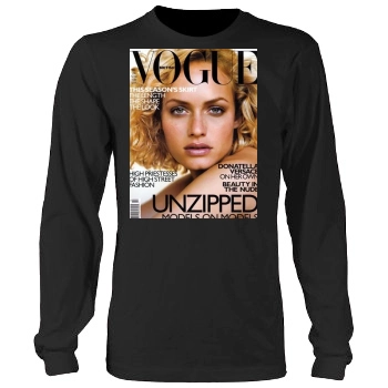 Amber Valletta Men's Heavy Long Sleeve TShirt