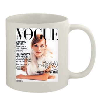 Amber Valletta 11oz White Mug