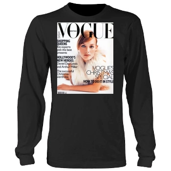 Amber Valletta Men's Heavy Long Sleeve TShirt