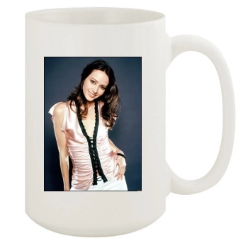 Amy Acker 15oz White Mug