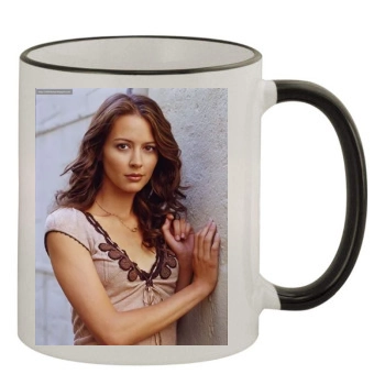 Amy Acker 11oz Colored Rim & Handle Mug