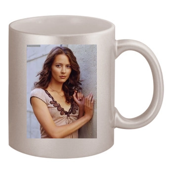 Amy Acker 11oz Metallic Silver Mug