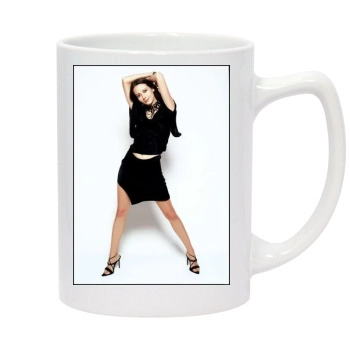 Amy Acker 14oz White Statesman Mug