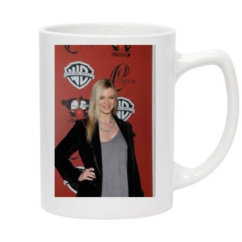 Amy Smart 14oz White Statesman Mug