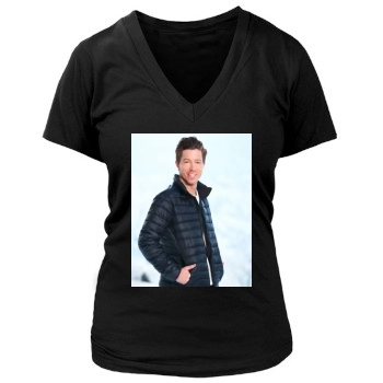 Shaun White Women's Deep V-Neck TShirt