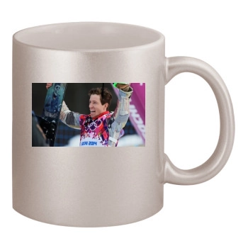 Shaun White 11oz Metallic Silver Mug